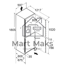 Холодильник Liebherr CNBDB 5223-22 001 черная нержавеющая сталь двухкамерный 225/94л морозилка снизу, No Frost