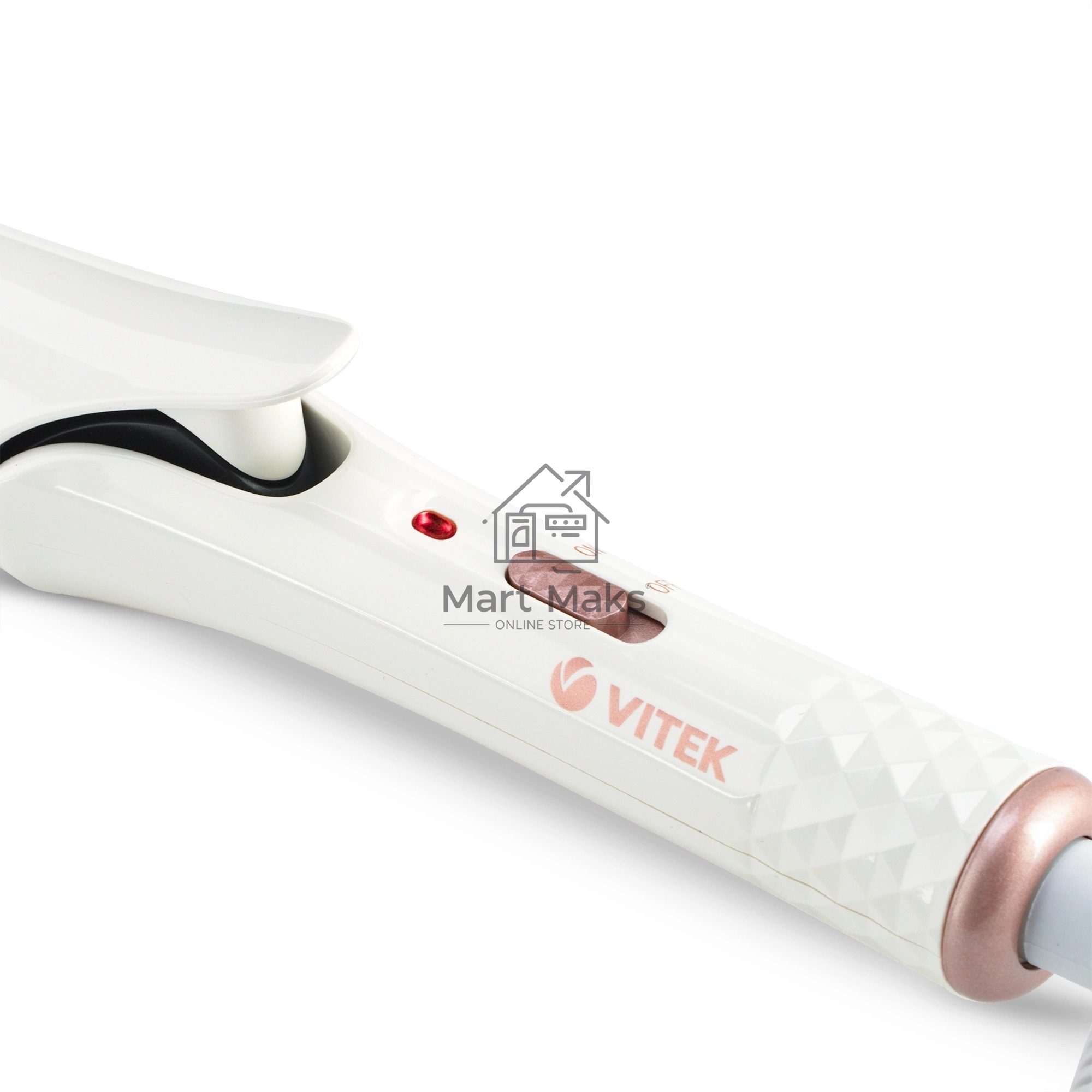 Выпрямитель Vitek VT-8406 25Вт белый макс.темп.:200С покрытие:керамико-турмалиновое