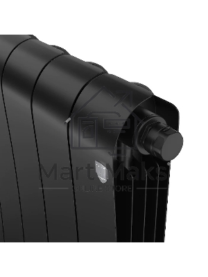 Радиатор биметаллический Royal Thermo Infinity 500 Noir Sable VR80 - 4 секц.