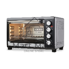 Мини-печь Hyundai MIO-HY075 38л. 2000Вт серебристый/черныйy