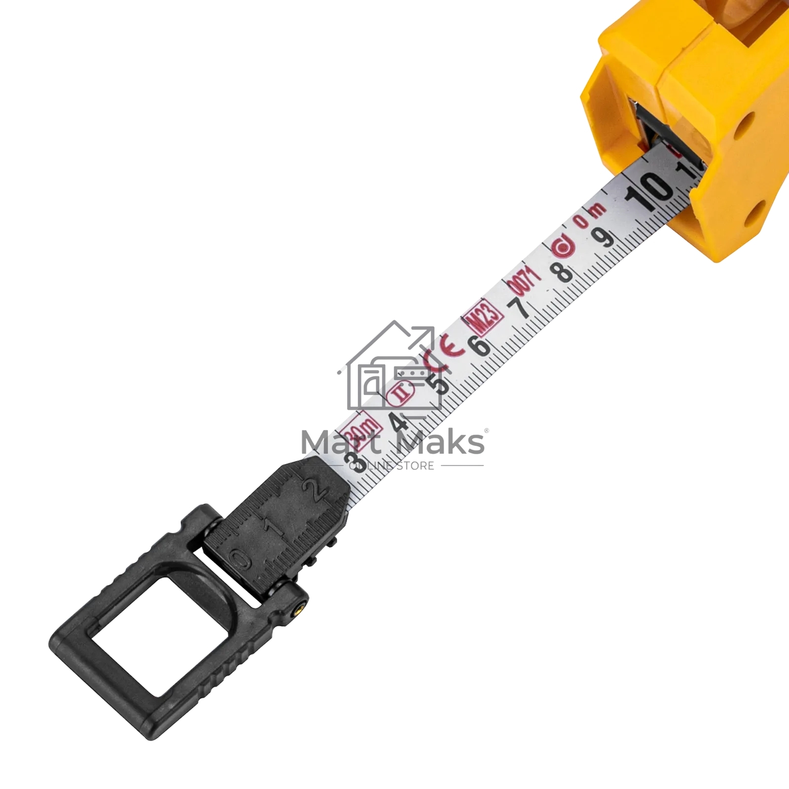 Рулетка геодезическая Denzel 30 м х 13 мм, открытый корпус, металлическая лента