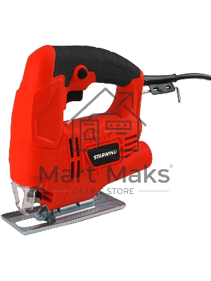 Лобзик электрический Starwind JS55-550S1 +2пил. 550Вт 3000ходов/мин от электросети