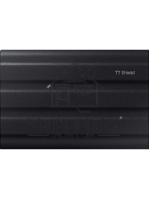 Внешний SSD Samsung T7 Shield, 4TB, USB 3.2 Gen 2 Type-C, R/W 1050/1000, черный