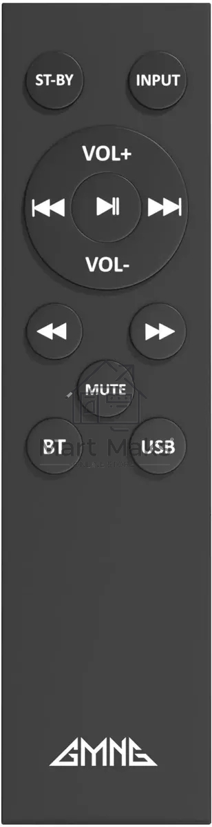 Колонки GMNG GG-SP610ACW 2.0 черный 60Вт BT