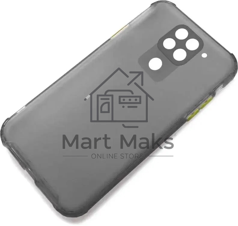 Чехол (клип-кейс) Gresso Air_matt для Xiaomi Redmi 9 черный gr17air698