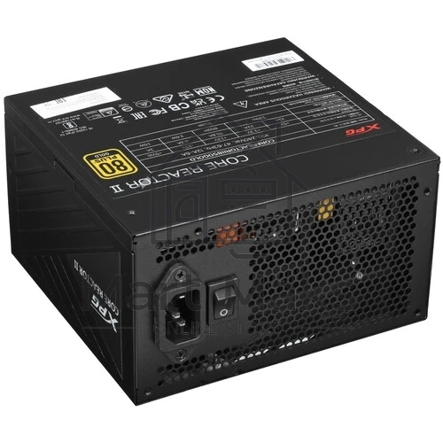 Блок питания ADATA XPG Core Reactor II 850 (COREREACTORII850G-BKCEU), 850Вт, 80 PLUS Gold, 120мм, модульный, черный