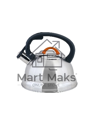 Чайник для плиты LEONORD Freundlich-3001QS из нержавеющей стали со свистком, 2,3л (в уп. 6 шт)