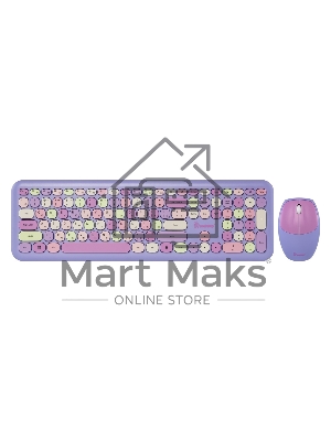 Комплект клавиатура+мышь Smartbuy (SBC-666395AG-V) 666395 фиолетовый