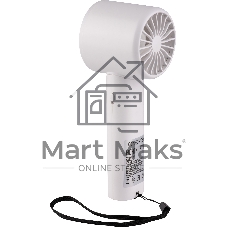 Вентилятор Energy EN-0616 USB белый, настольный/портативный, 3 Вт, 120 скоростей, 6 см, аккумуляторный