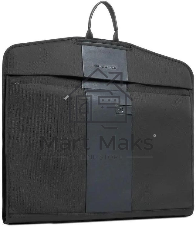 Сумка портплед Piquadro Brief2 PA7047BR2/N черная нейлон/натур.кожа
