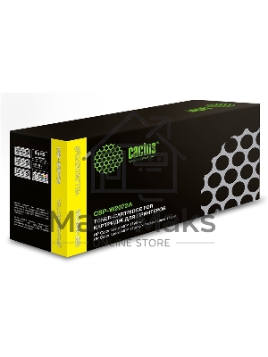 Картридж лазерный Cactus CSP-W2072A желтый (700стр.) для HP Color Laser 150a/150nw/178nw MFP/179fnw MFP