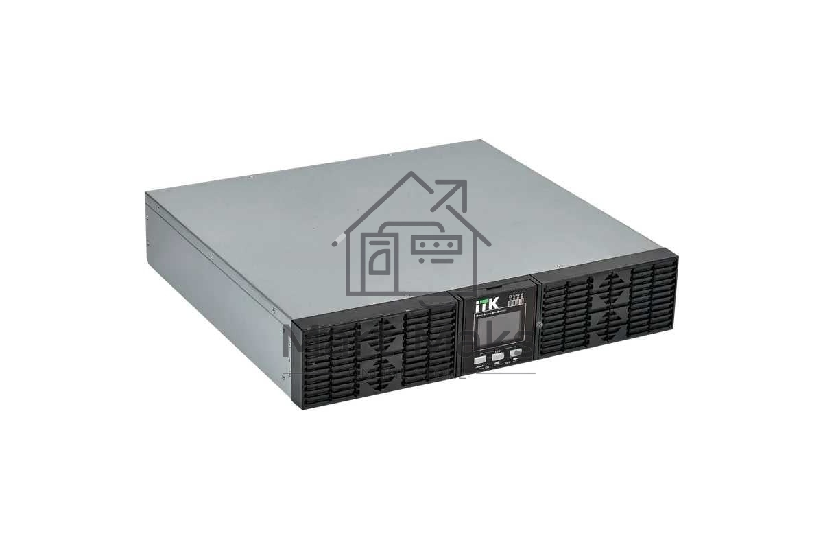 Источник бесперебойного питания ITK Electra OR 6000Вт 6000ВА черный