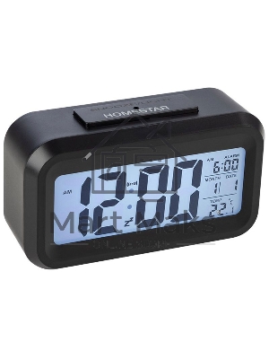 Часы электронные HOMESTAR HS-0110 черный 104305