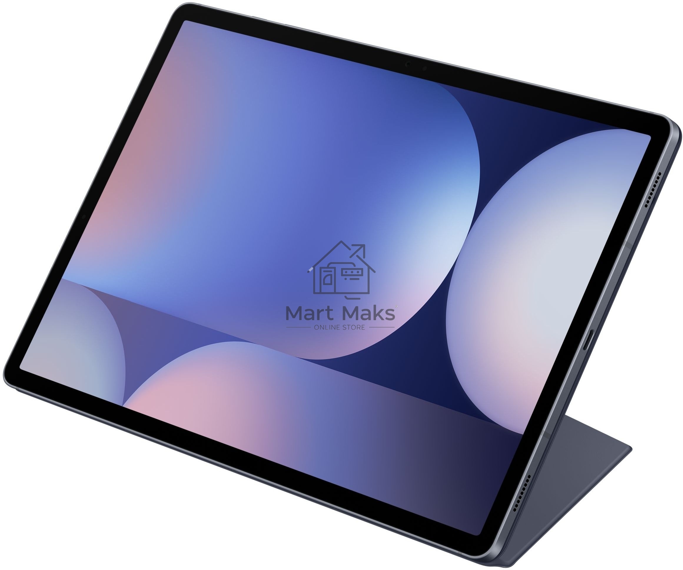 Чехол Samsung для Samsung Galaxy Tab S9+/S9 FE+ EF-BX810PLEGRU поликарбонат/полиуретан голубой