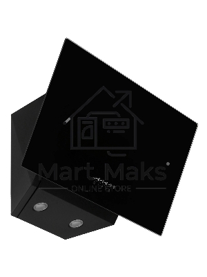 Вытяжка каминная MBS Alpinia 160 Glass Black черный стекло управление: кнопочное (1 мотор)