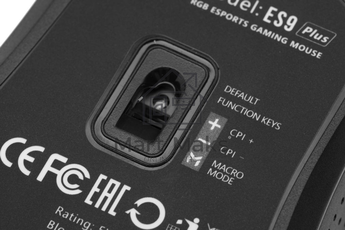 Мышь проводная A4Tech Bloody ES9 Plus черный, 10000 dpi, USB, кнопки - 8