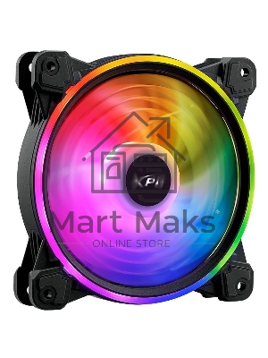 Вентилятор для корпуса ADATA XPG HURRICANE 120 PWM ARGb черный, 120 мм, пластик, 2000 об/мин, 18.17 дБ, 4 pin