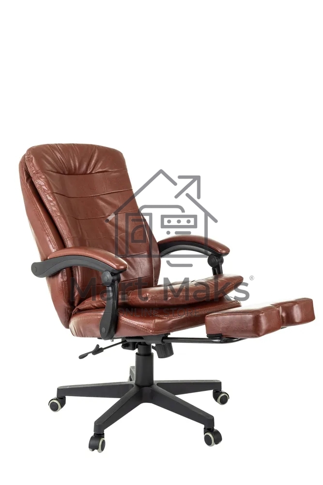 Кресло руководителя Бюрократ T-9950MSG-F/BROWN-PU