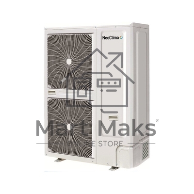 Внешний блок универсальный блок Neoclima NU-60U8 60000 BTU, 160 м², охлаждение, обогрев