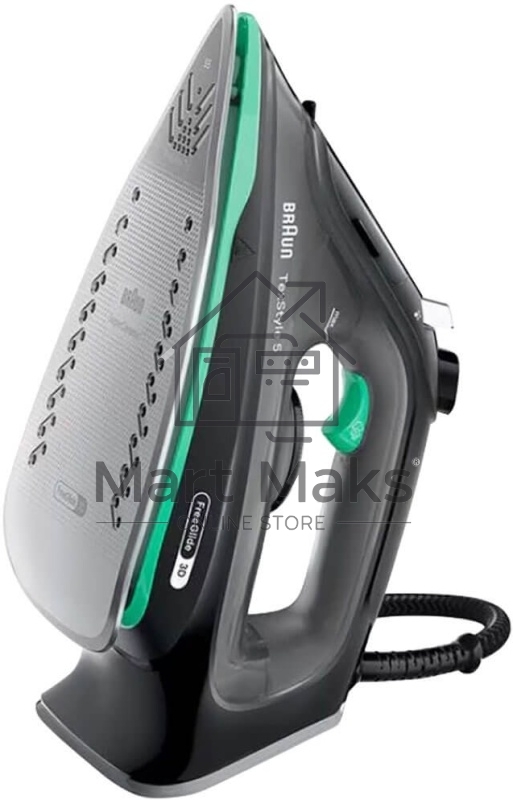 Утюг BRAUN SI5277GR 2700 Вт, зеленый/черный