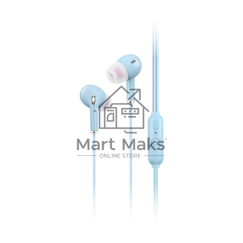 Внутриканальная гарнитура Smartbuy Pro JR, голубая (SBH-105-BU)