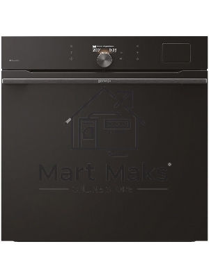 Встраиваемая электрическая духовка Gorenje BFS6148B, объем 77 л, макс. температура 230 градусов, сенсорное/поворотное управление, Wi-Fi, пар (FullSteam), сувид, AirFry, автоматические программы, телескопические направляющие на одном уровне, термощуп, дина