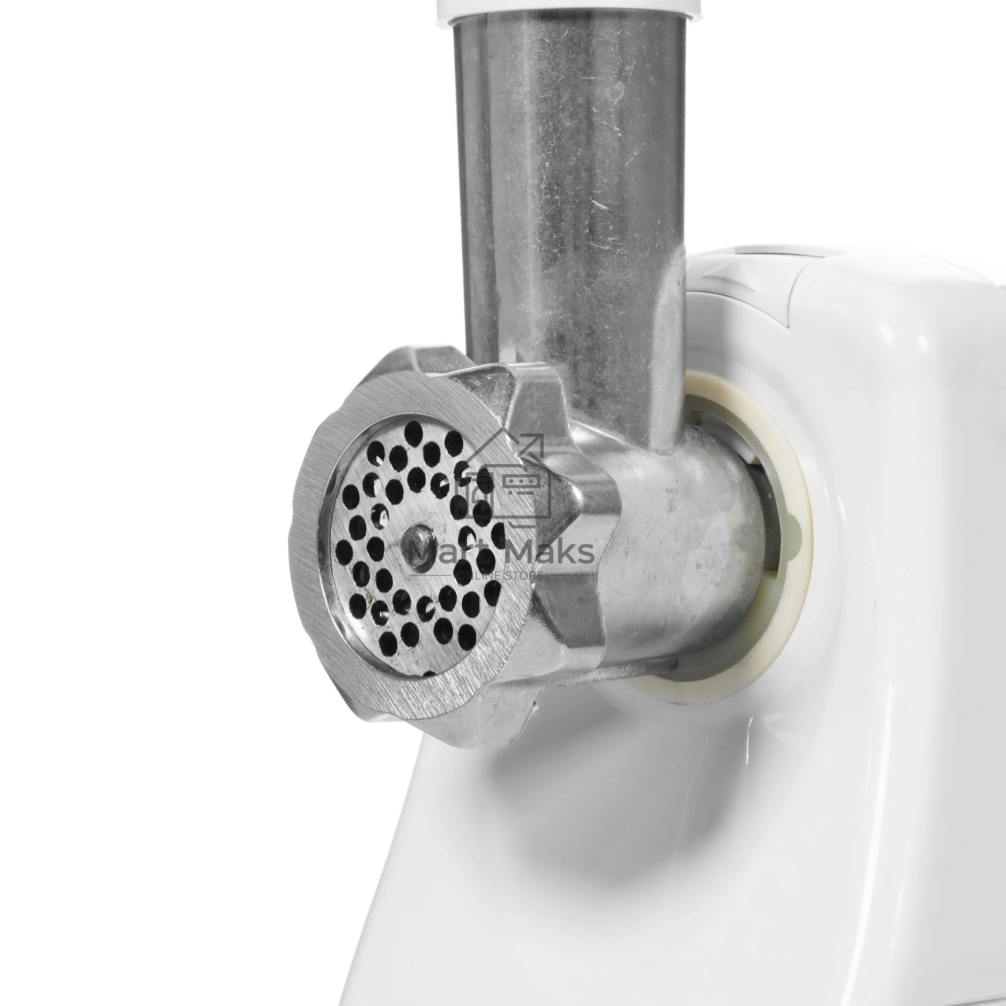 Мясорубка электрическая Ротор Экстра-Р ЭМШ 35/250-2 белый, 1500 Вт, 0.6 кг/мин, реверс, насадки - 2