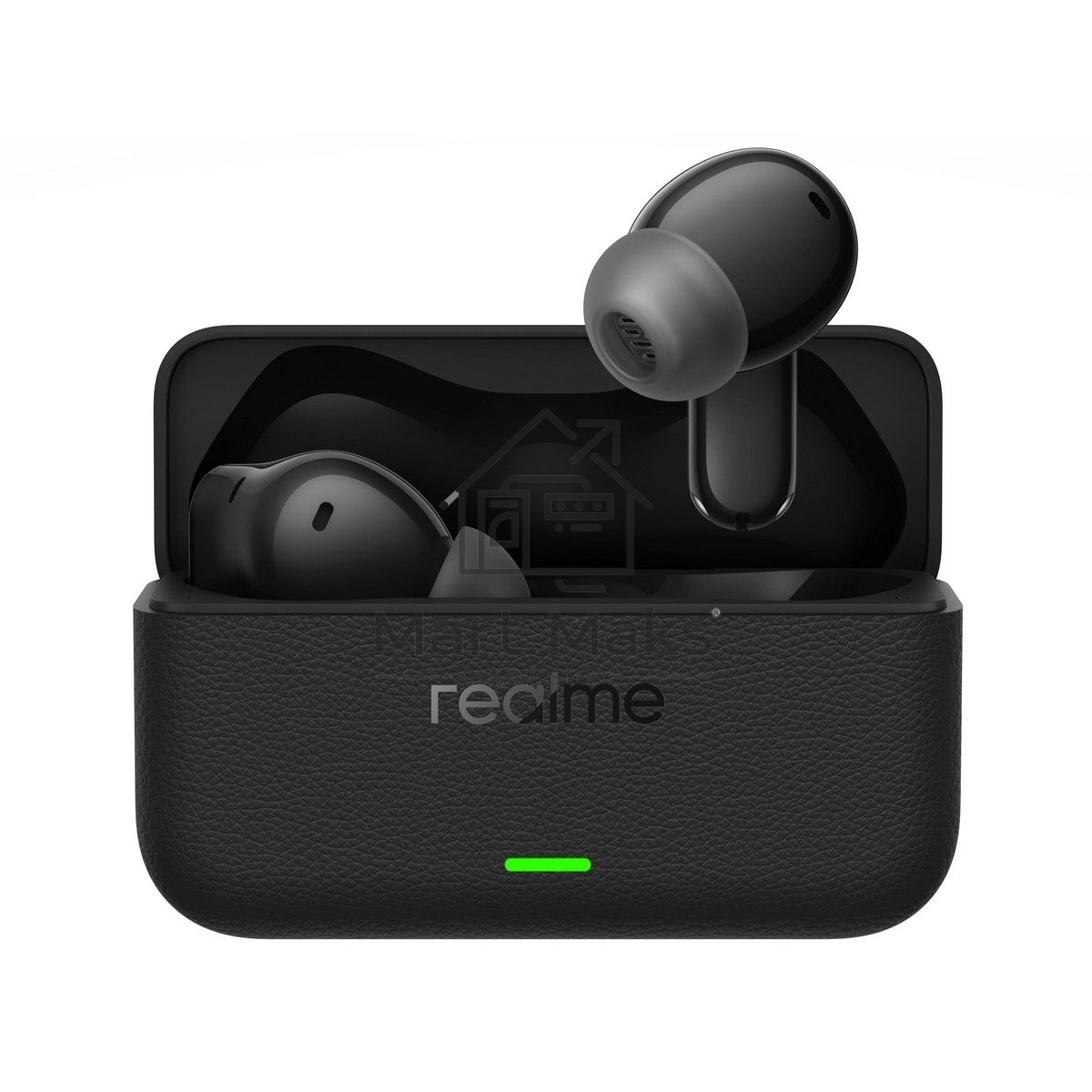 Наушники TWS Realme Buds T500 Pro черный, внутриканальные, Bluetooth, активное шумоподавление, до 56 ч
