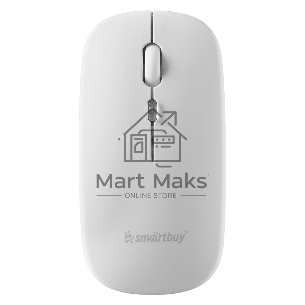Мышь беспроводная Dual BT+USB с зарядкой Smartbuy X31 белая (SBM731DW) /100.  