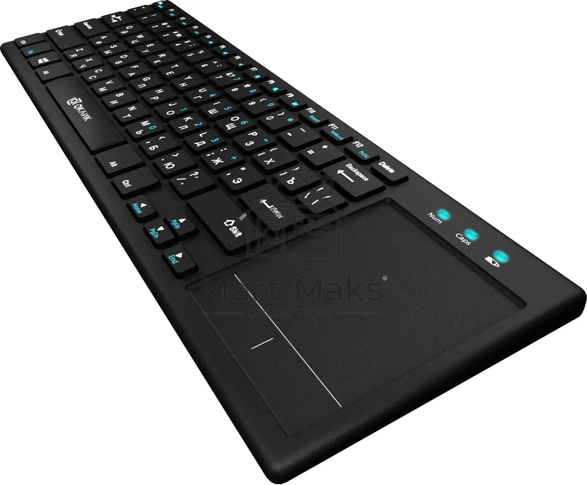 Клавиатура Oklick 830ST беспроводная, USB, Радиоканал, черный