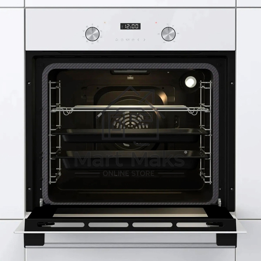 Духовой шкаф электрический встраиваемый Gorenje BO6737E03NWG белый