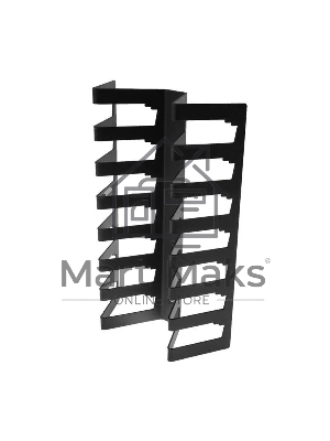 Кронштейн для хранения дисков настенный, черный Rexant