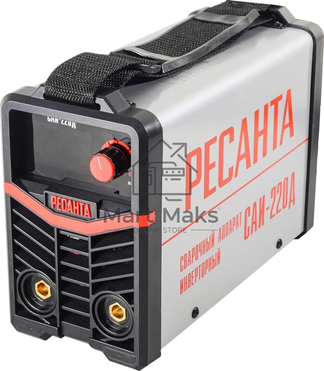 Сварочный аппарат Ресанта САИ-220Д инвертор ММА/TIG 7.8кВт