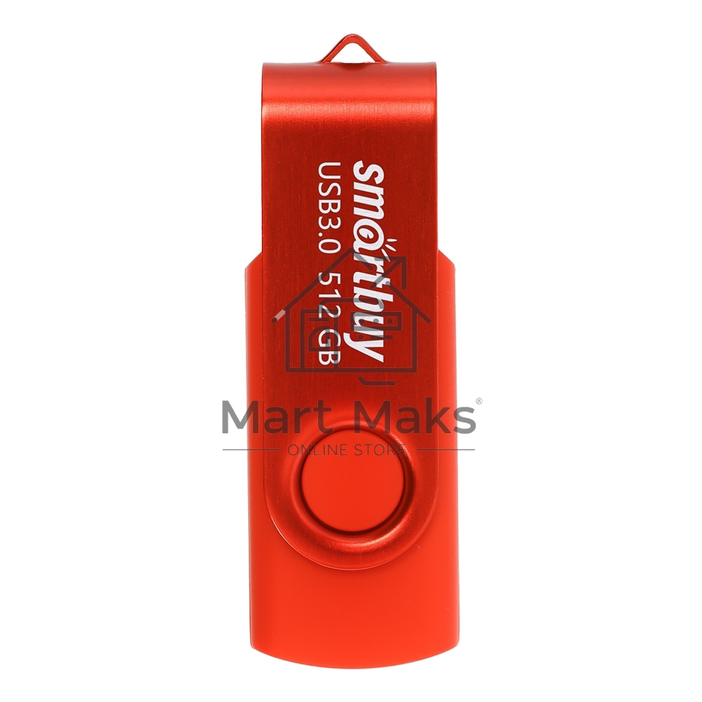 Флешка USB UFD 3.0/3.1 SmartBuy 512 Gb Twist Red (SB512 Gb3TWR)