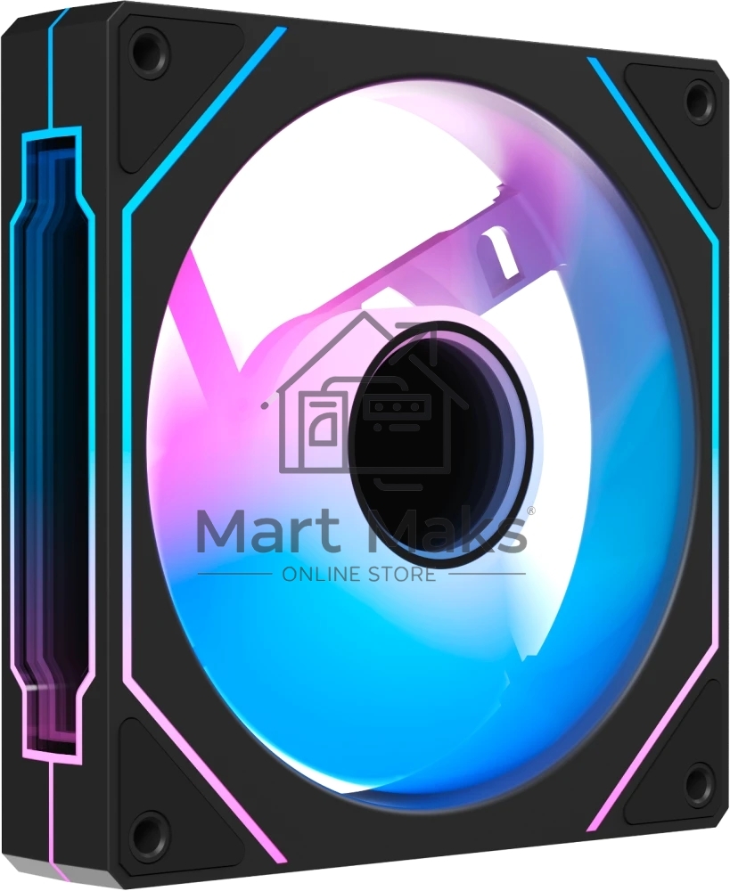 Вентилятор для корпуса Ocypus Gamma F12 ARGb REVERSE BLADE BK (Gamma-F12-BK1AM01X-GL)