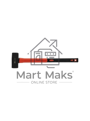 Кувалда Matrix 10975, 3 кг, фибергласовая обрезиненная рукоятка 600 мм