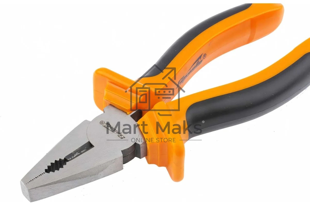 Плоскогубцы Sparta Comfort 160 мм, комбинированные шлифованные, двухкомпонентные рукоятки