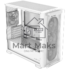 Корпус ASUS A23 Plus White, Mini-Tower, белый, 4 x 120 мм