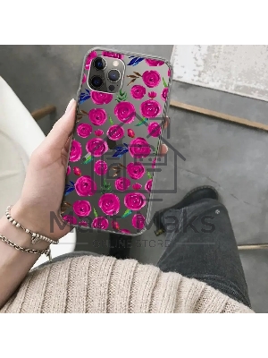 Чехол (клип-кейс) Gresso Air для Apple iPhone 12/12 Pro прозрачный/рисунок gr17aaae9075