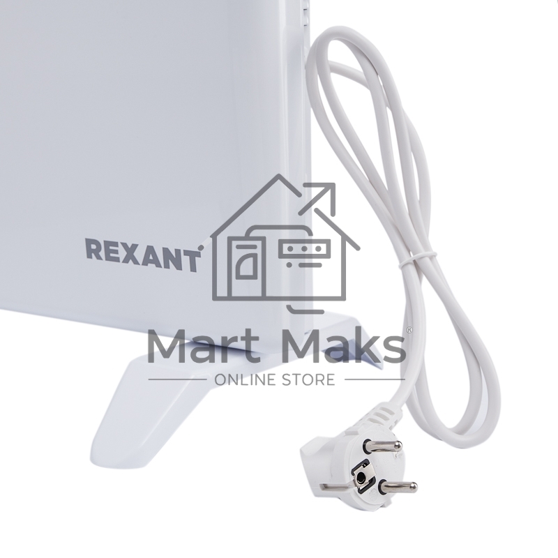 Конвектор Rexant 60-0117 белый, 2000 Вт, 25 м2, термостат