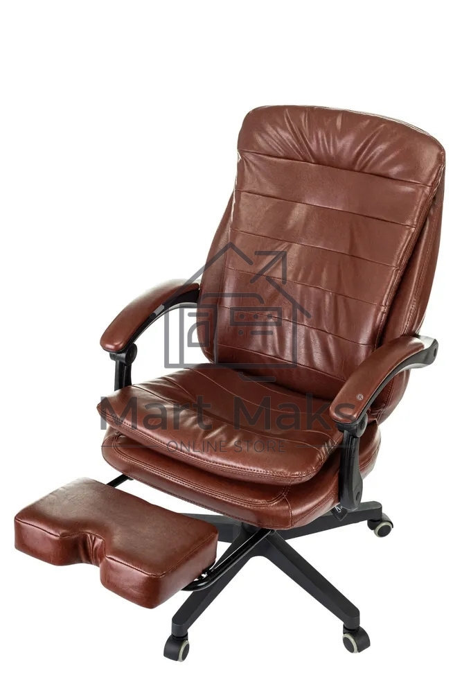 Кресло руководителя Бюрократ T-9950MSG-F/BROWN-PU
