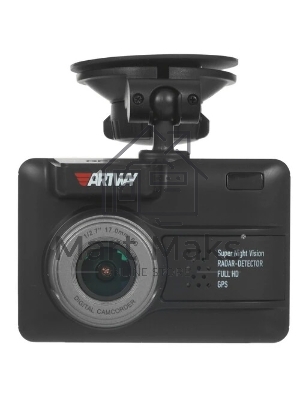 Видеорегистратор с радар-детектором Artway MD-105 черный