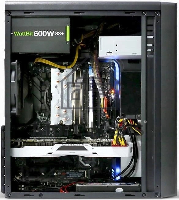 Компьютерный корпус Zalman ZM-T6 черный без БП ATX 1xUSB2.0 1xUSB3.0 audio bott PSU