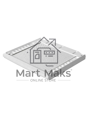 Соединительный элемент для сушильной машины KUPPERSBERG DS 592 W, выдвижная полка, цвет белый