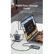 USB-концентратор Vention TQXHB, USB Type-C, USB/USB Type-C/HDMI, USB Type-C
