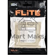Рамка 1-местная IP55 Рпро-1-55-ФлСл сливочный FLITE