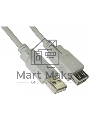 Кабель удлинитель 5bites UC5011-018C USB2.0, AM/AF, 1.8м.
