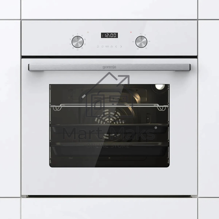 Духовой шкаф электрический встраиваемый Gorenje BO6737E03NWG белый