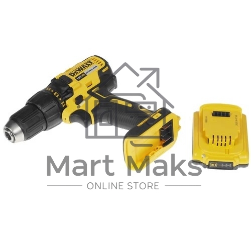 Аккумуляторная безударная бесщеточная дрель - шуруповерт XR DEWALT DCD777D2T-QW