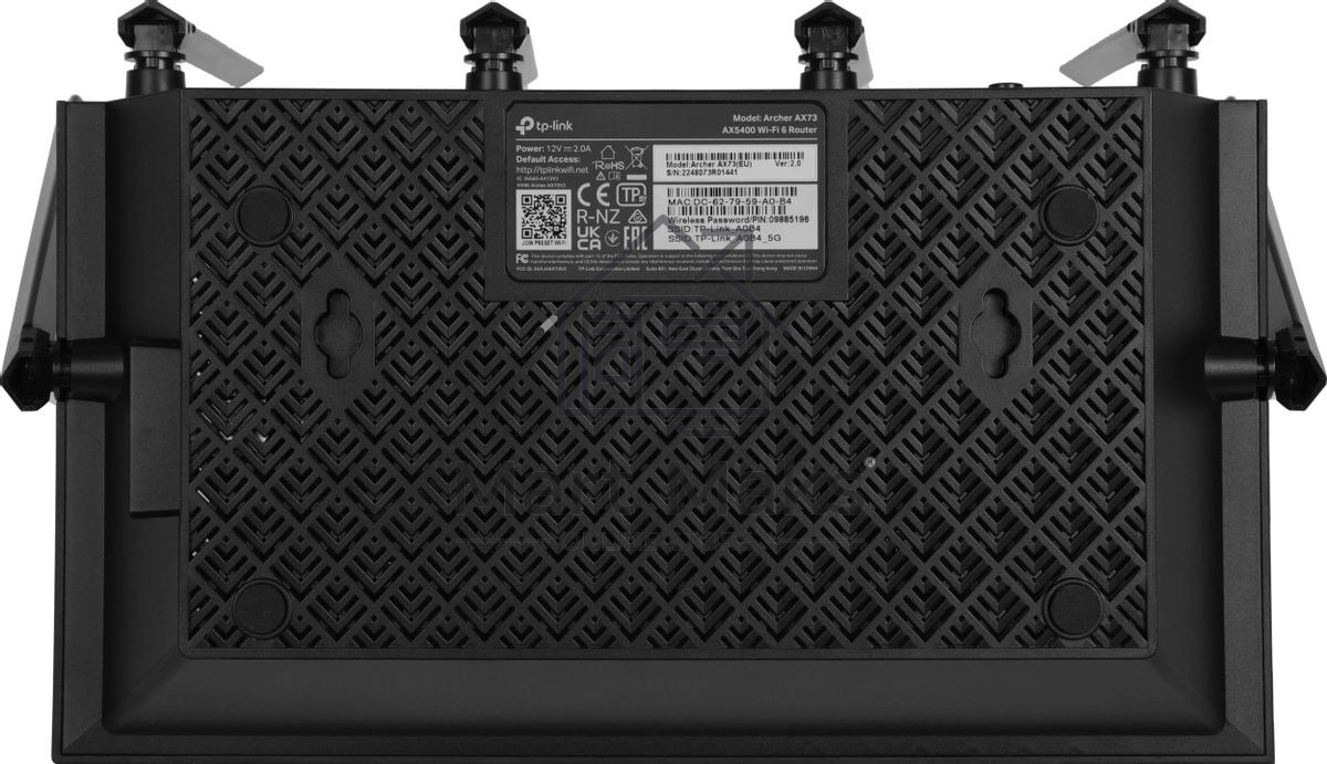 Роутер TP-Link Archer AX73 AX5400 Dual Band Wireless Gigabit Router, 1.5 GHz Tri-Core CPU, 1 GE WAN + 4 GE LAN ports, 1× USB 3.0 Port, support 1024-QAM, OFDMA, MU-MIMO, Airtime Fairness, Beamforming, 160MHz Channel Width, come with HomeShieldTM, support R